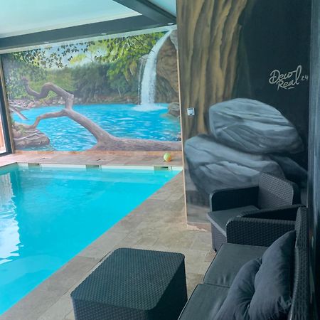 Cottage Piscine Interieure31Degres Zoo La Fleche24H Du Mans Clermont-Creans Екстериор снимка
