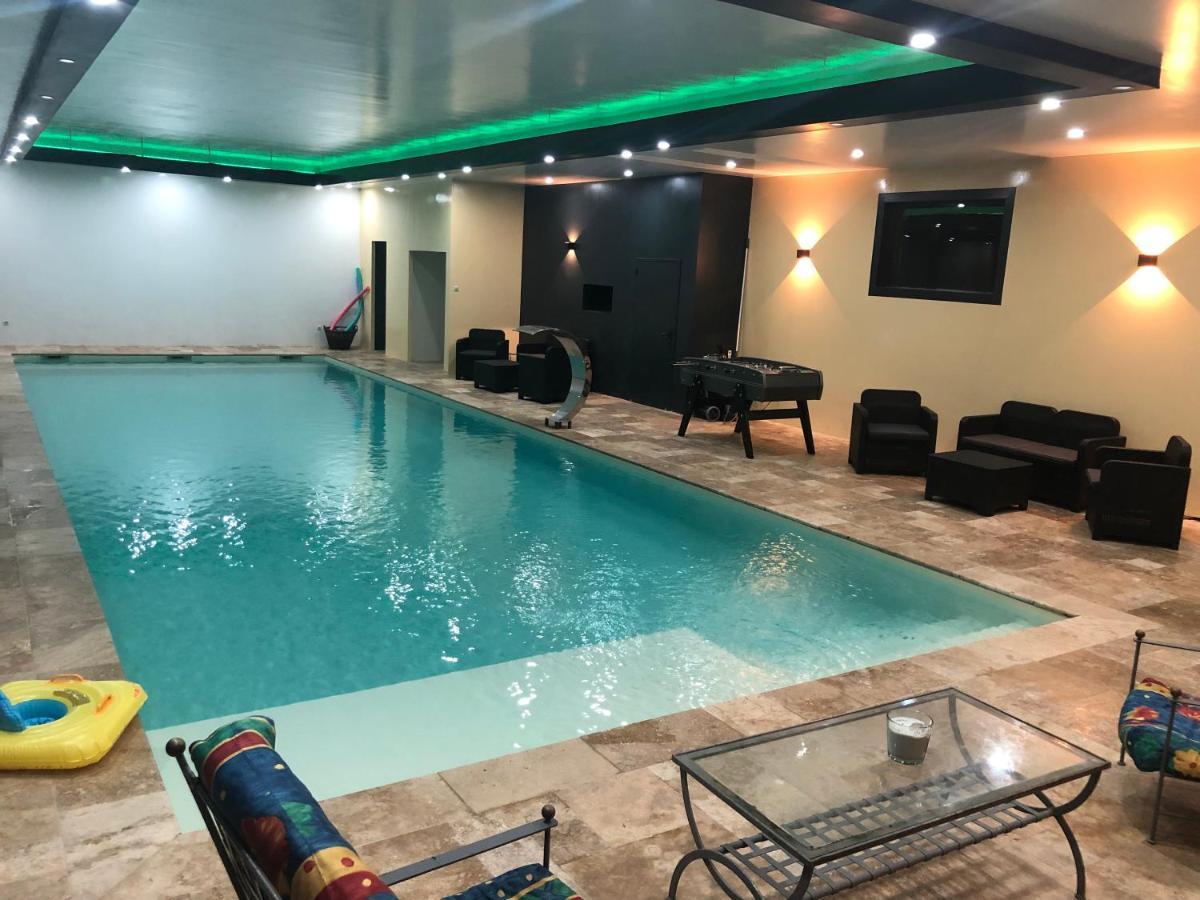 Cottage Piscine Interieure31Degres Zoo La Fleche24H Du Mans Clermont-Creans Екстериор снимка