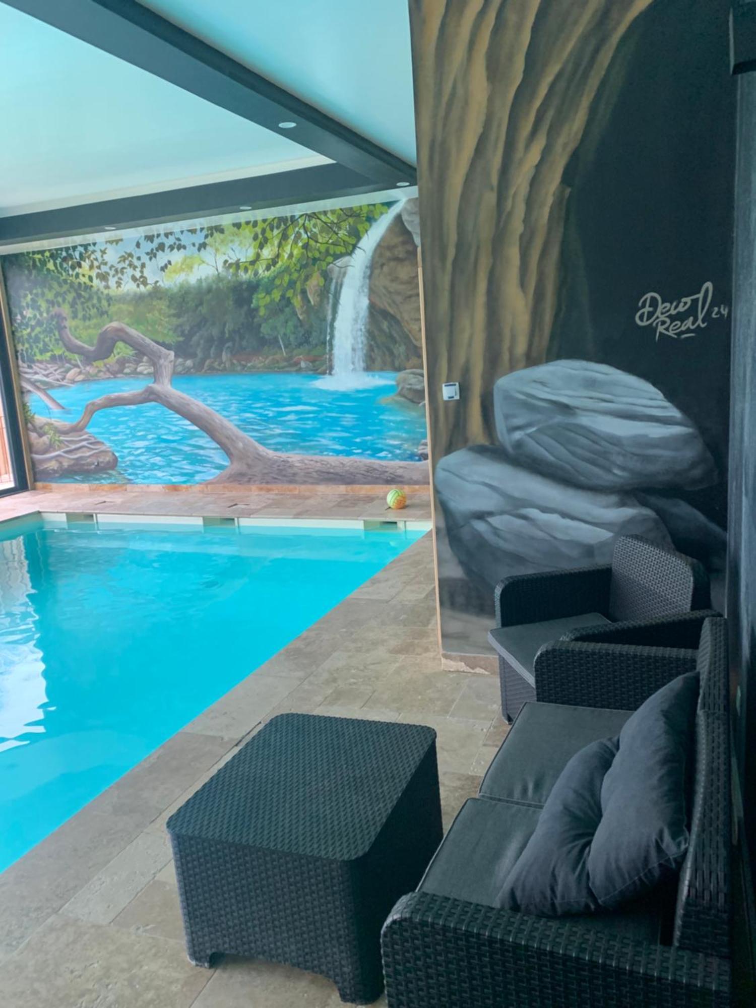 Cottage Piscine Interieure31Degres Zoo La Fleche24H Du Mans Clermont-Creans Екстериор снимка
